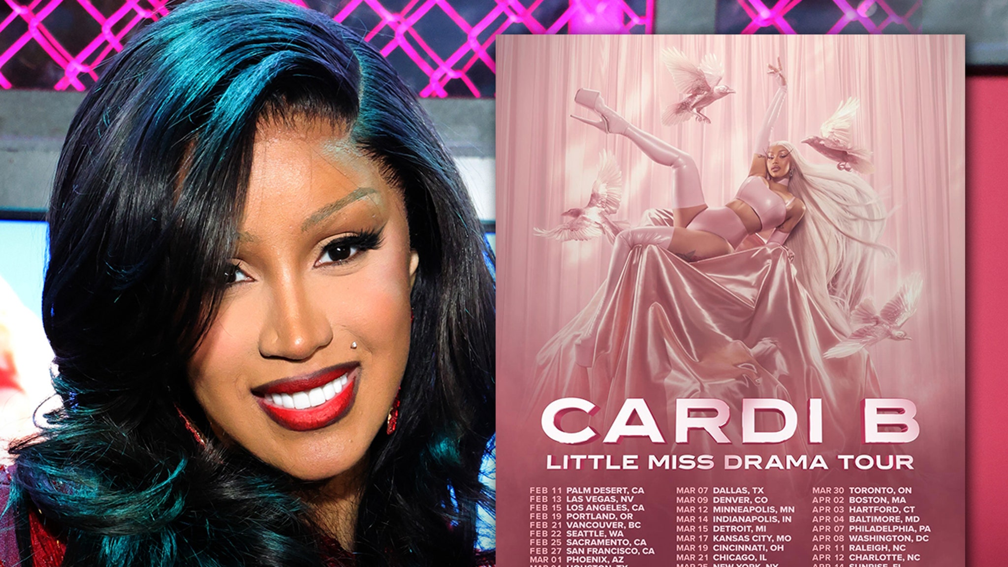 Little B Cardi B’s ‘Little Miss Drama’ Tour: Prepare for the Ultimate Showdown ...