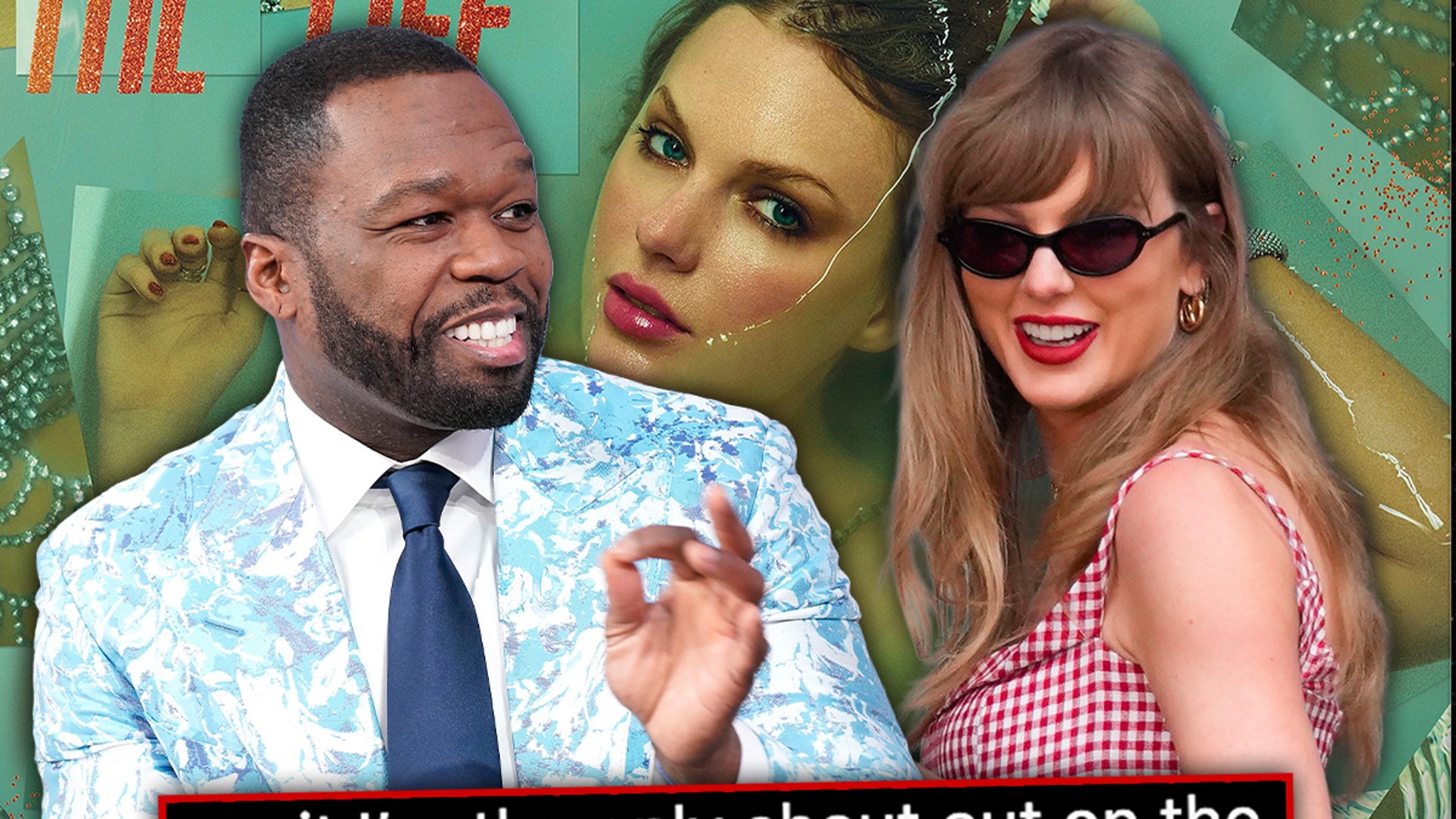 When Rap Meets Pop: 50 Cent’s Shout-Out from Taylor Swift Takes Center Stage!